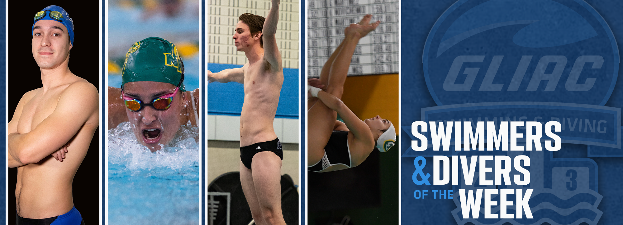 GLIAC honors men's and women's swimmers and divers of the week