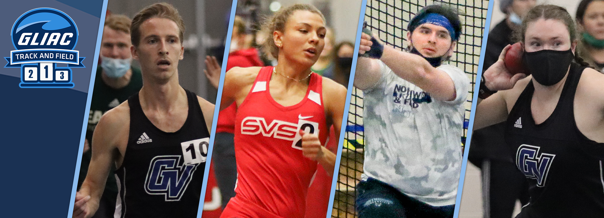GLIAC Announces Indoor Track and Field Athletes of the Week