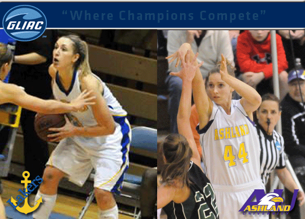 LSSU's Blazejewski and AU's Daugherty Chosen As GLIAC Women's Basketball North and South Division "Players of the Week", Respectively