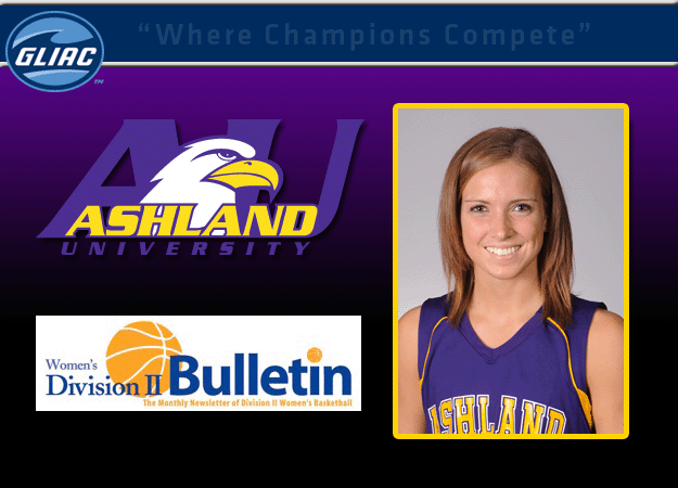 Ashland's Daugherty Named 2013 Women's Division II Bulletin Player of the Year