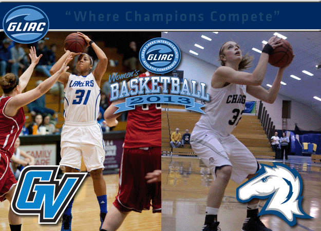 GVSU's Taylor and HC's Fogt Chosen As GLIAC Women's Basketball North and South Division "Players of the Week", Respectively