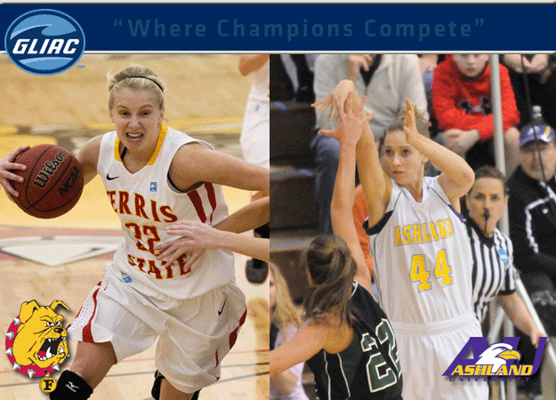 FSU's DeShone and AU's Daugherty Chosen As GLIAC Women's Basketball North and South Division "Players of the Week", Respectively