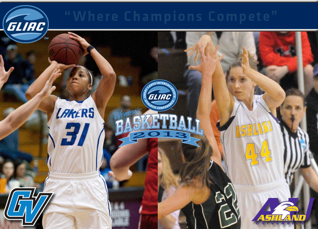 GVSU's Taylor and AU's Daugherty Chosen As GLIAC Women's Basketball North and South Division "Players of the Week", Respectively