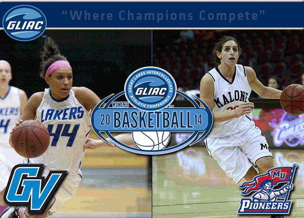 Grand Valley State's Crandall and Malone's Reale Have Been Chosen As GLIAC Women's Basketball North and South Division "Players of the Week," Respectively