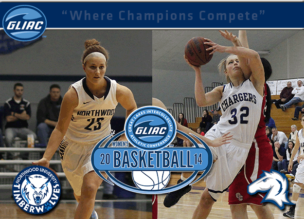 Northwood's Rivette and Hillsdale's Fogt Have Been Chosen As GLIAC Women's Basketball North and South Division "Players of the Week," Respectively