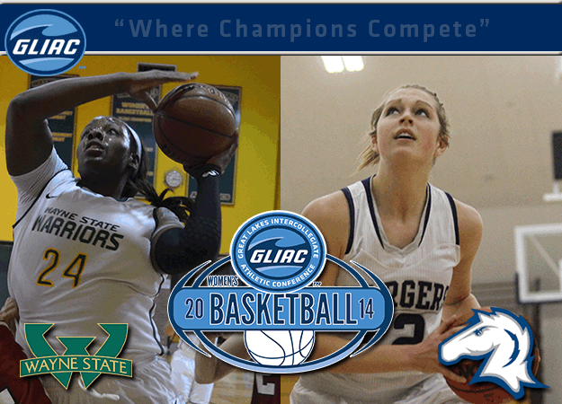 Wayne State's Brown and Hillsdale's Fogt Have Been Chosen As GLIAC Women's Basketball North and South Division "Players of the Week," Respectively