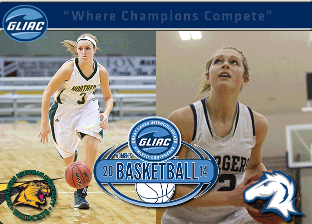 Northern Michigan's Colla and Hillsdale's Fogt Have Been Chosen As GLIAC Women's Basketball North and South Division "Players of the Week," Respectively