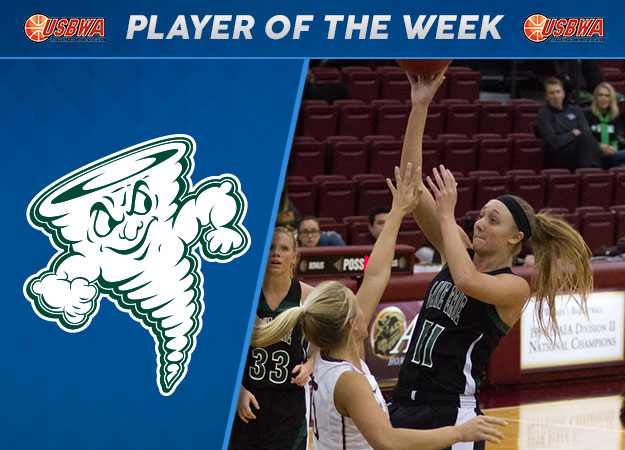 Lake Erie's Gabor Named USBWA D2 National Player of the Week