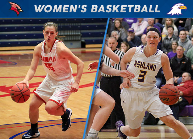 Saginaw Valley's Carriere, Ashland's Snyder Collect GLIAC Hoops Weekly Honors