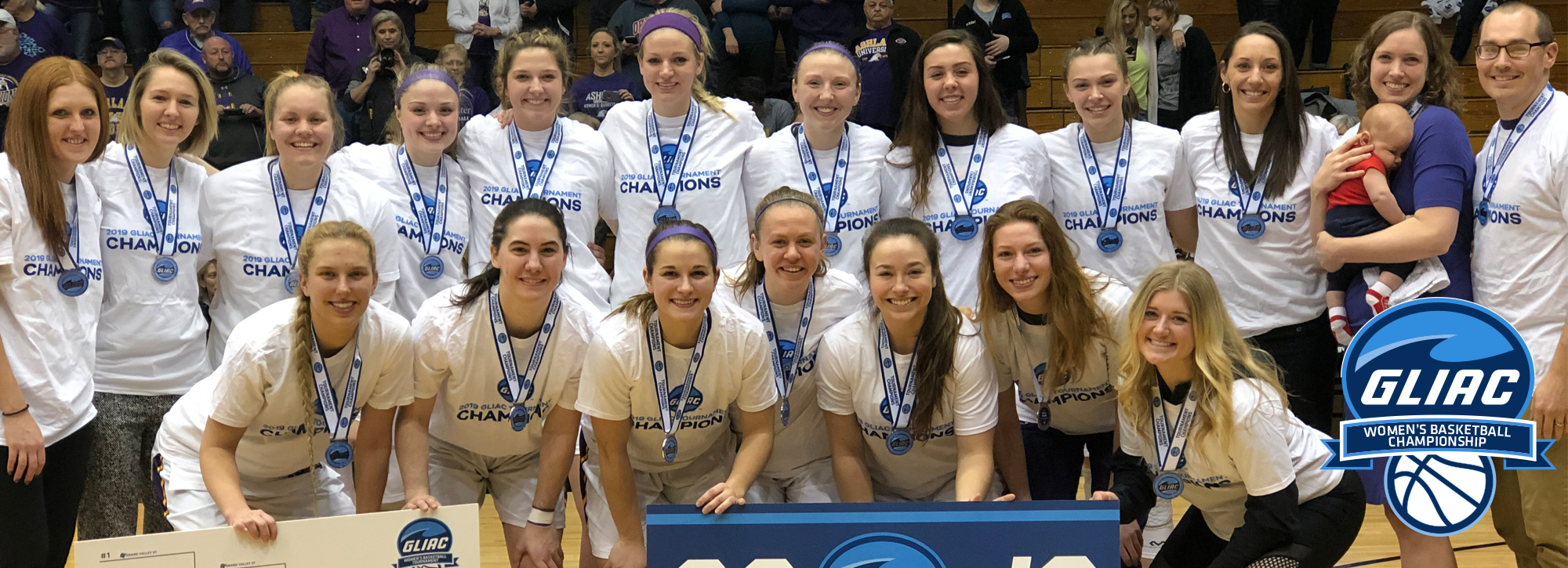 Eagles claim sixth GLIAC Women's Basketball Tournament title