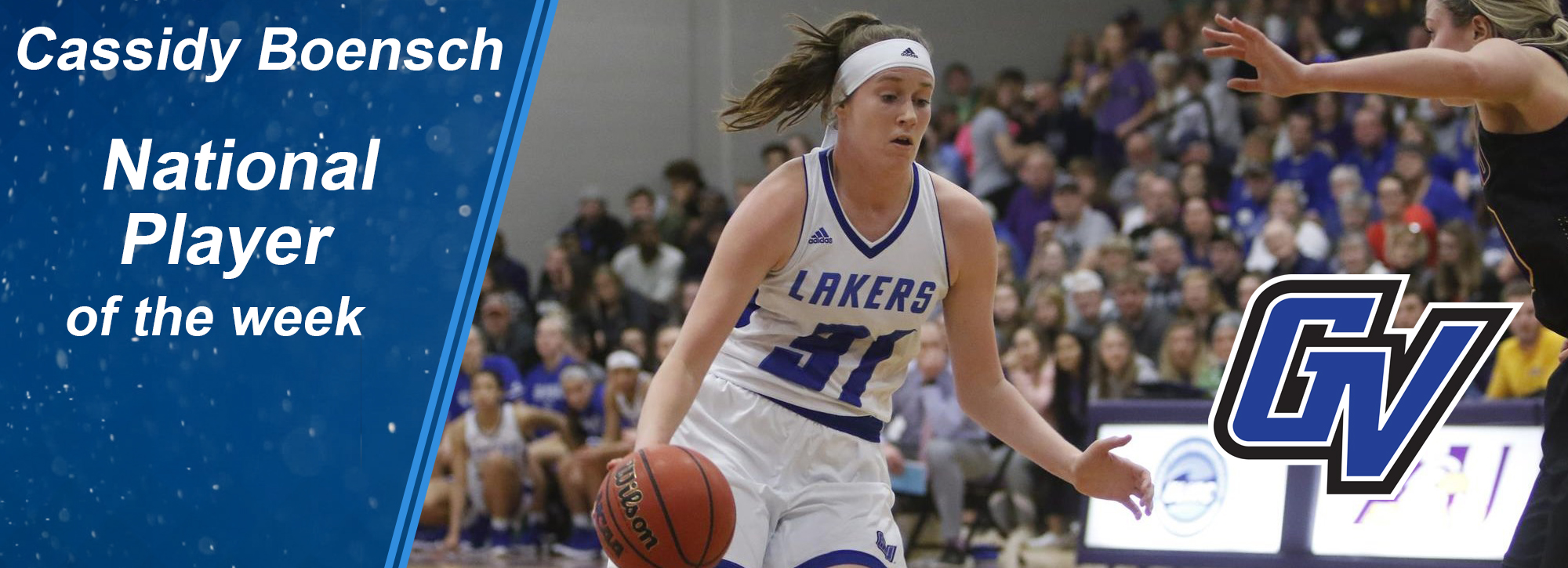 GVSU's Boensch named national DII player of the week