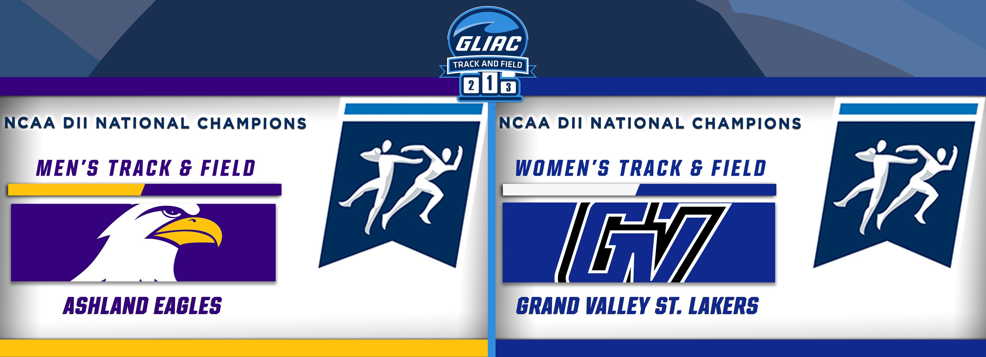GLIAC Track and Field Earns 73 All-Americans; 3 Team Trophies at Indoor Championships