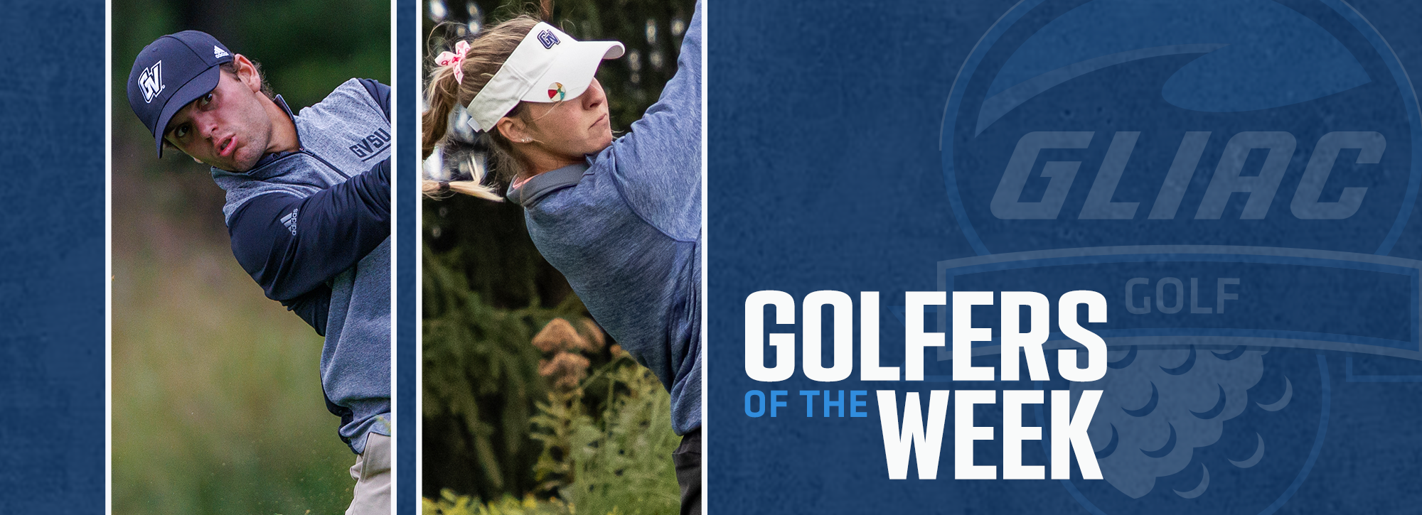 GVSU's Krueger and Stoll earn golfer of the week honors