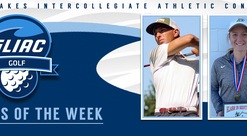 WSU's DiCarlo and NMU's Hunter claim GLIAC Golfer of the Week honors