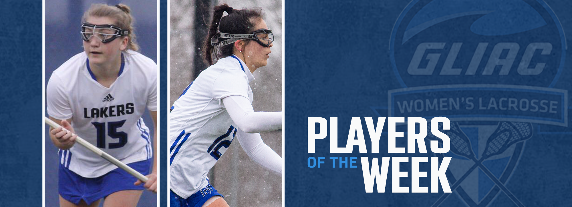 GVSU's Bursinger and Leinen honored with women's lacrosse weekly awards
