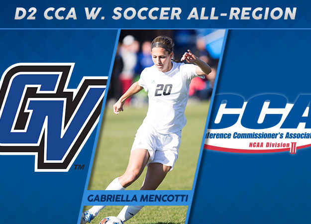 GVSU's Mencotti Named D2 CCA Women's Soccer Midwest Region Player of the Year