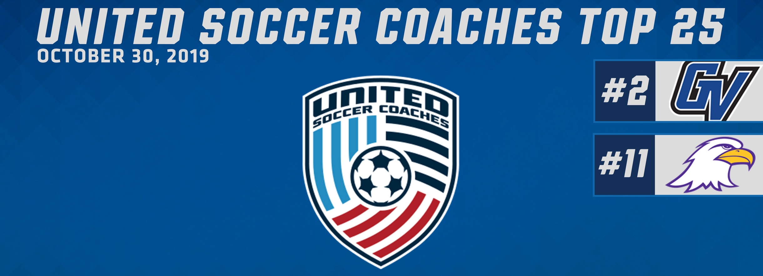 Grand Valley St. 2nd, Ashland 11th In United Soccer Coaches Poll