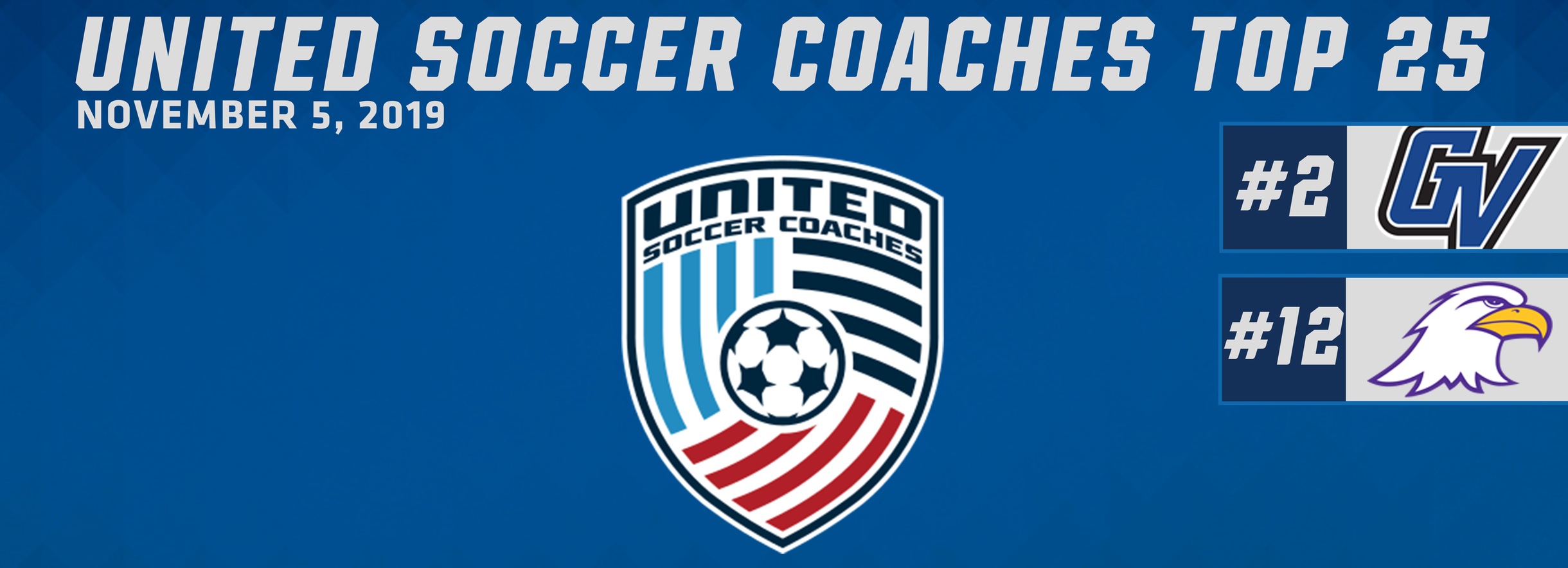 Grand Valley St. 2nd, Ashland 12th In United Soccer Coaches Poll