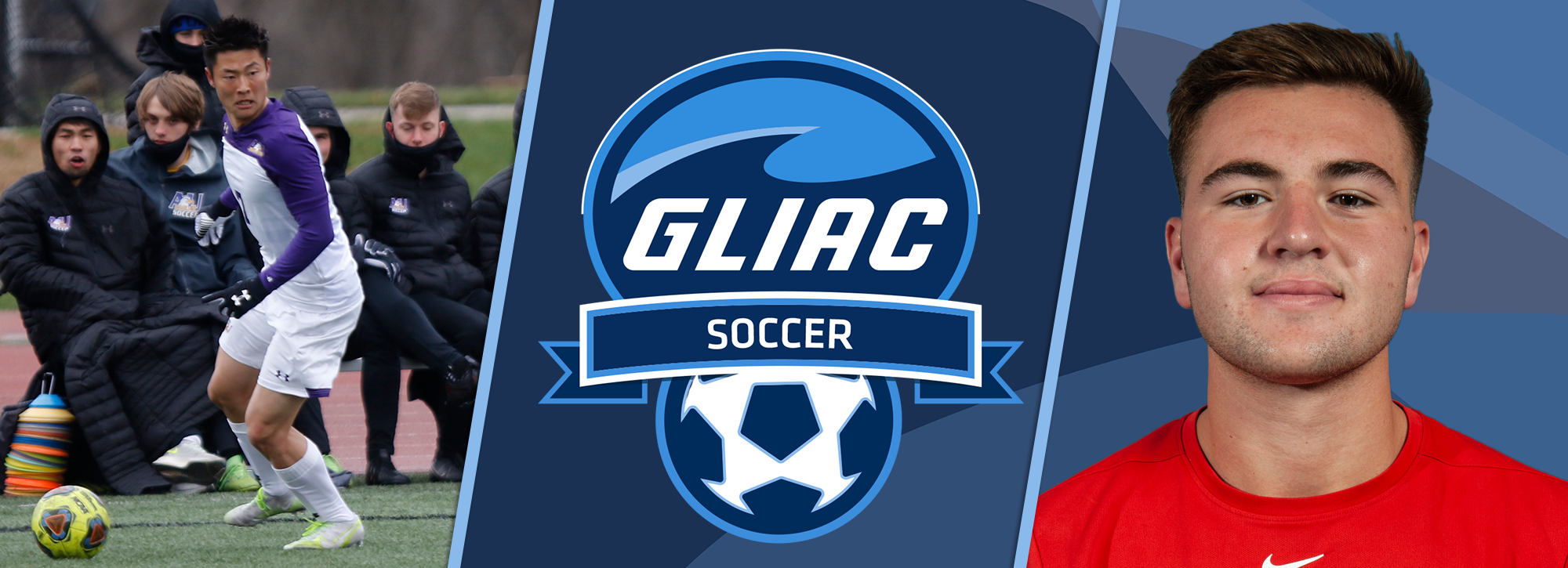 AU's Kimura, SVSU's Adamson Earn GLIAC Men's Soccer Weekly Honors