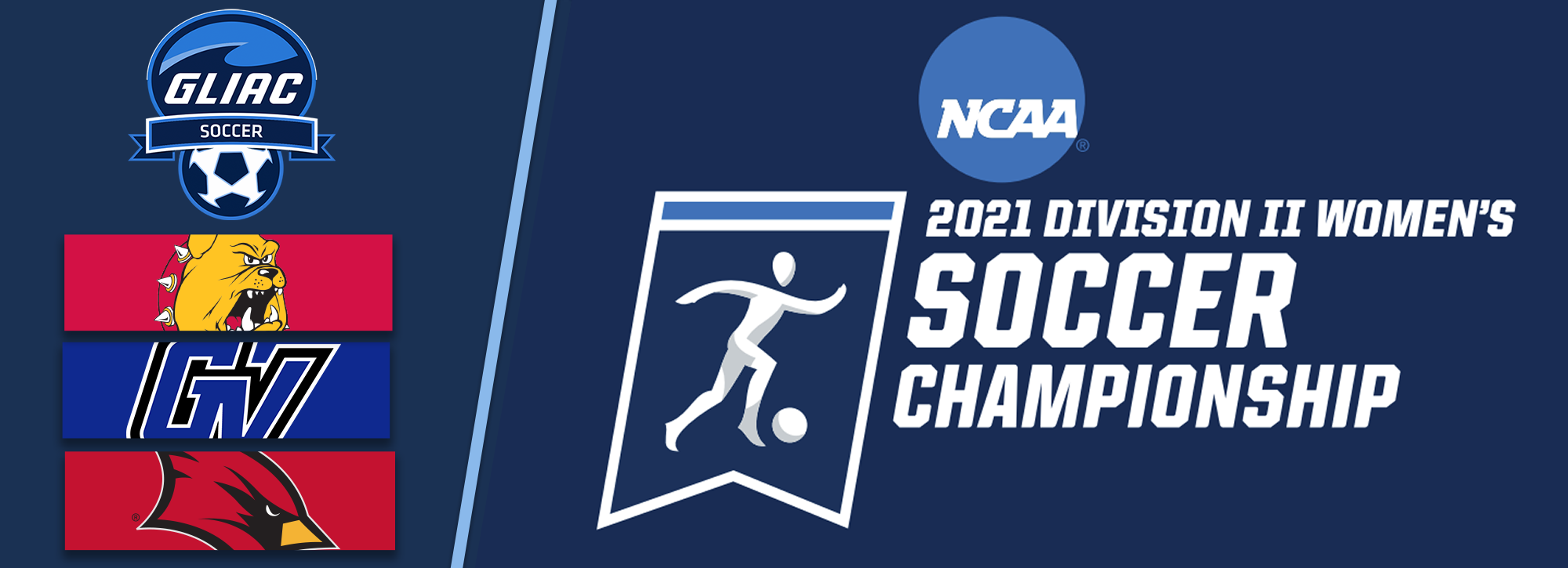 Grand Valley State, Ferris State and Saginaw Valley State headed to NCAA Division II Women's Soccer postseason
