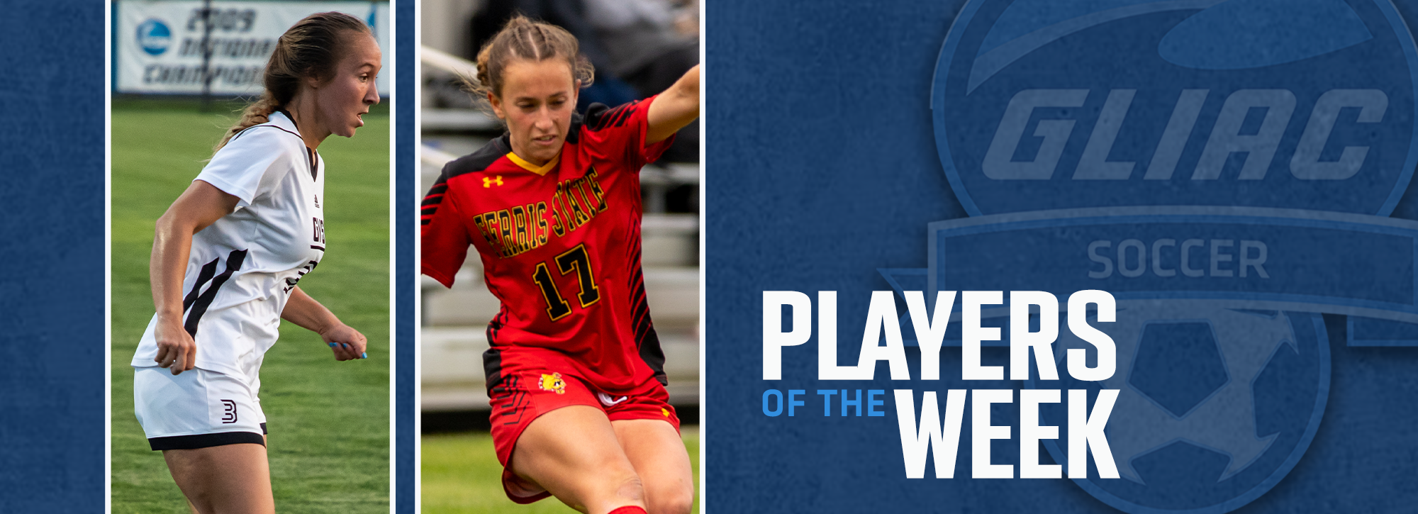 GVSU's Reid and FSU's Cole earn women's soccer player of the week recognition