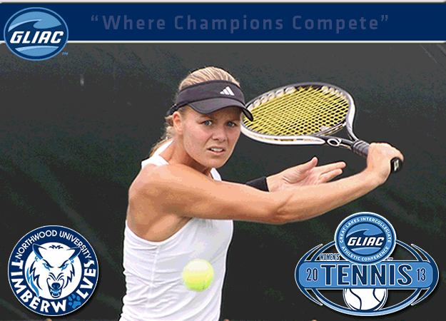 Northwood’s Darina Berkova Named 2013 GLIAC Women’s Tennis “Athlete of the Year”