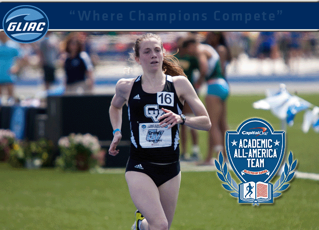 GVSU's Betsy Graney Headlines Capital One Academic All-America® Division II Track & Field/Cross Country Teams; Seven Total GLIAC Student-Athletes Earn Academic All-America Status