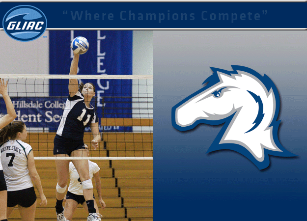 Hillsdale’s Ashlee Crowder Named  2011 GLIAC Volleyball “Player of the Year”