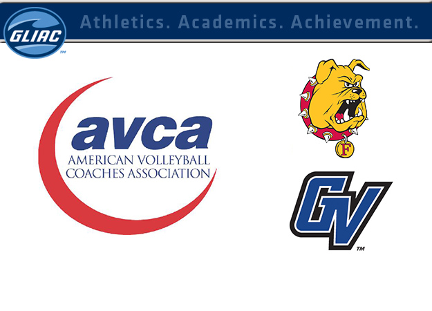 GVSU 17th and Ferris State 22nd in Latest AVCA Top-25 Poll