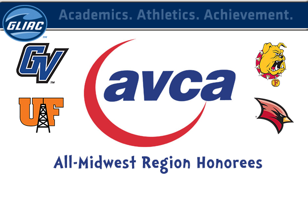 Eight GLIAC Volleyball Players Earn AVCA All-Midwest Region Accolades