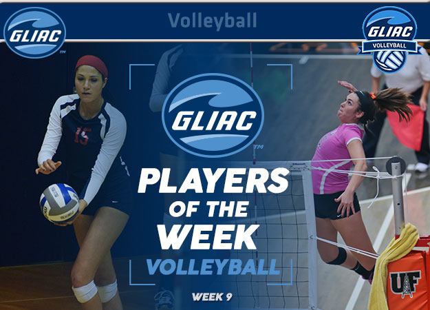 GLIAC Volleyball Players of the Week - Week 9