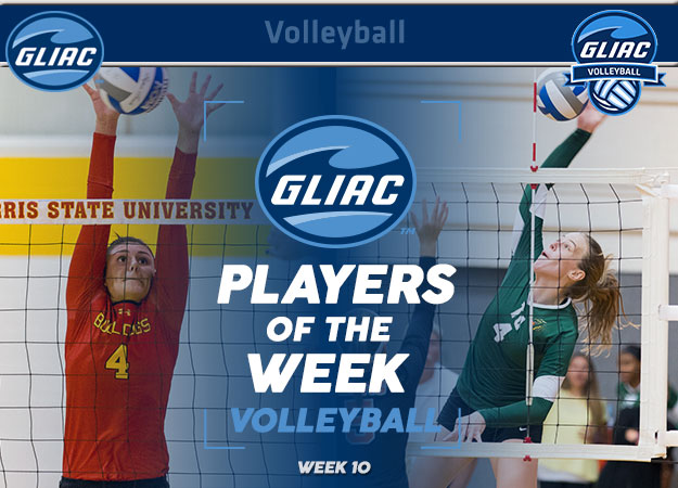 GLIAC Volleyball Players of the Week - Week 10