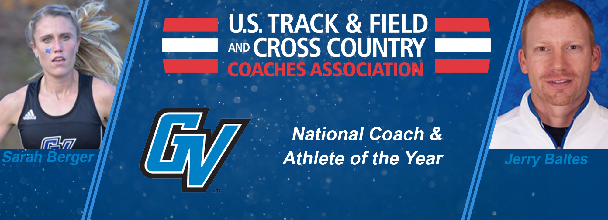 Baltes and Berger receive USTFCCCA national honors