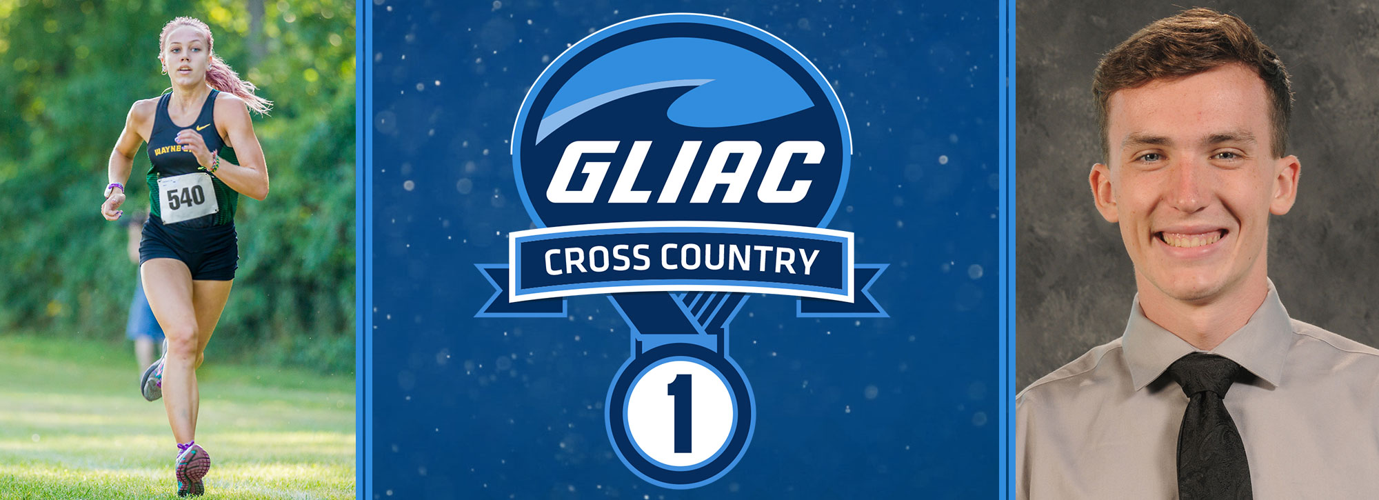 Wayne State's Byrnes & Defrain Sweep GLIAC Cross Country Athlete of the Week Accolades