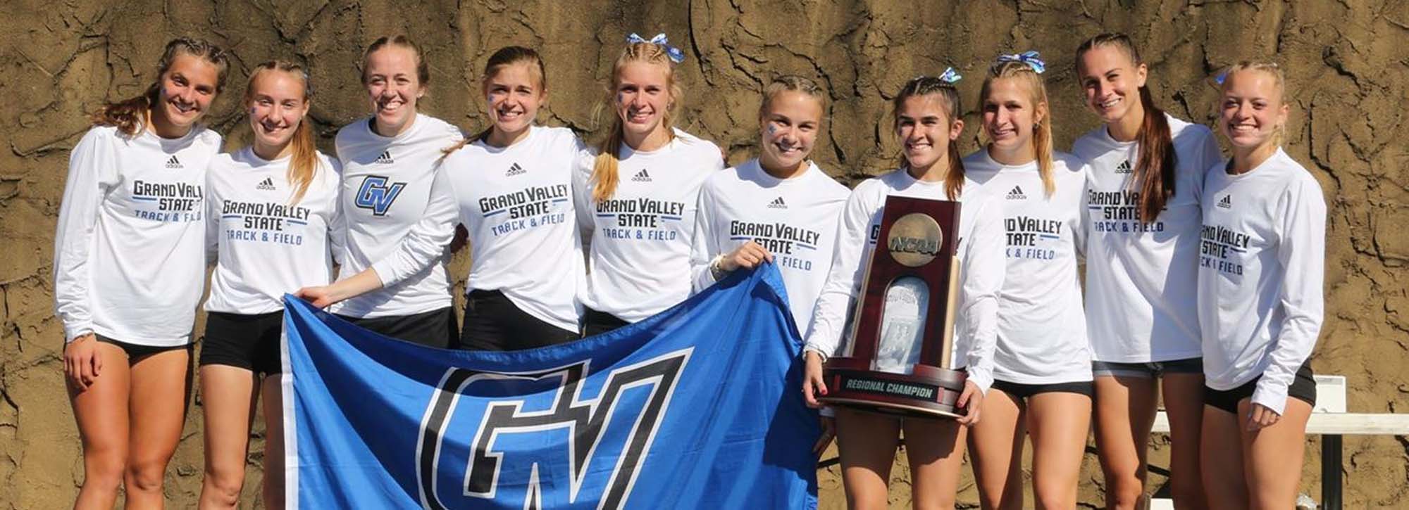 GVSU sweeps NCAA Midwest Regional titles