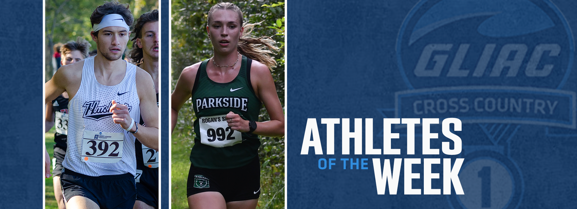 Tech's Lange and Parkside's Baeuerle earn GLIAC weekly cross country honors