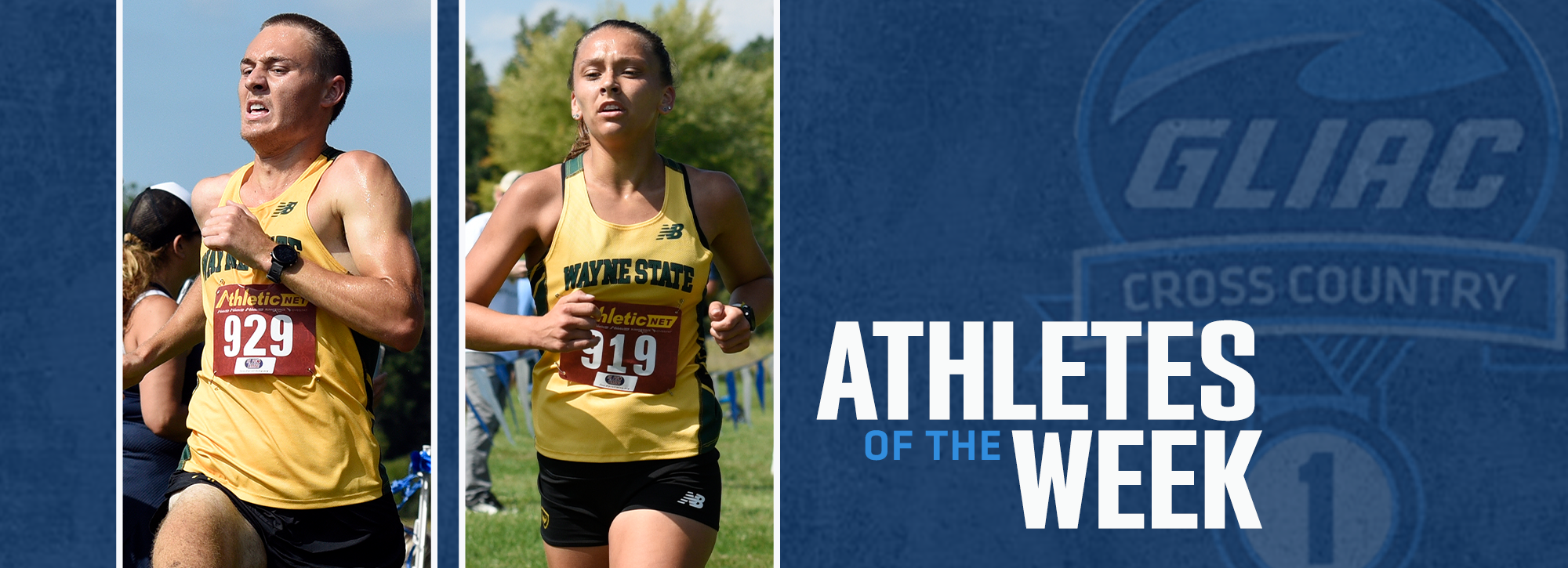 WSU's Buchanan and Justice recognized with athlete of the week honors in cross country