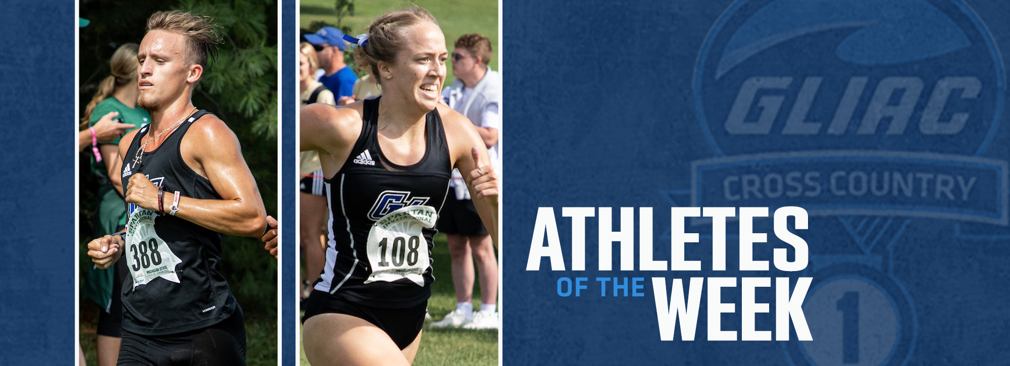 GVSU's Futter and Graber receive cross country weekly honors